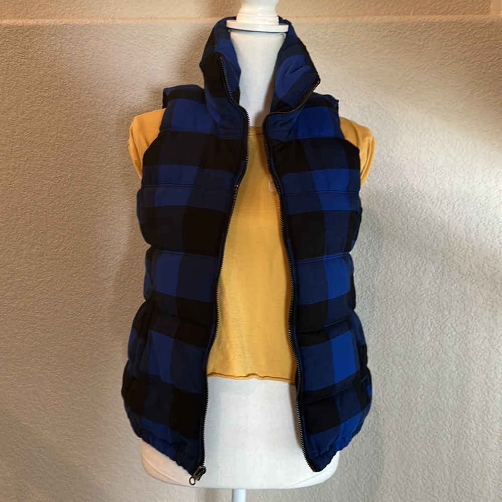 Old Navy Plaid Vest